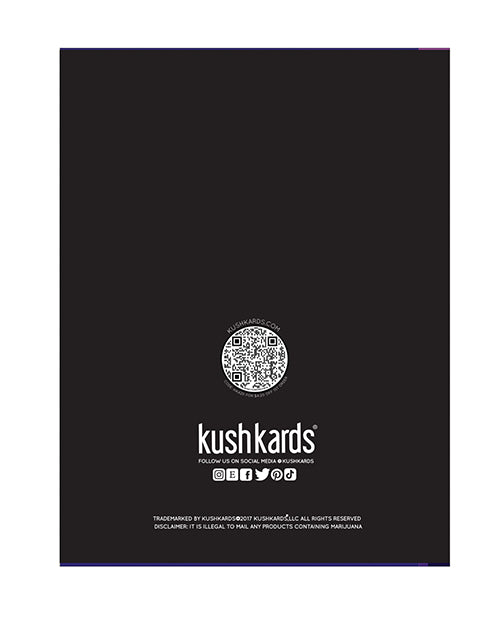 Halloween KushKard Take Flight Greeting Card With Matchbook