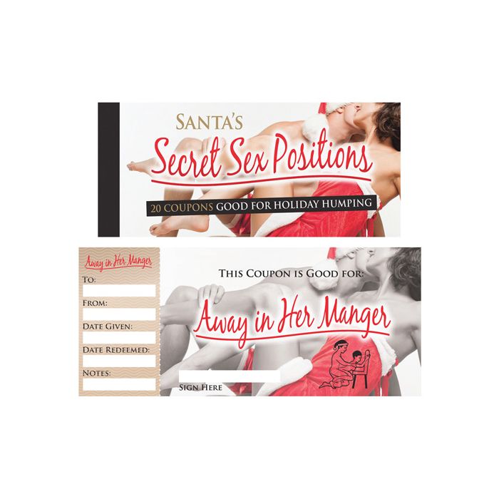 Santa's Secret Sex Position Coupons For Couples Holiday Fun