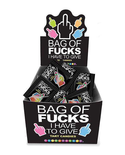 Fucks I Have To Give Tart Candies Display Pack Of 100 Mini Packs