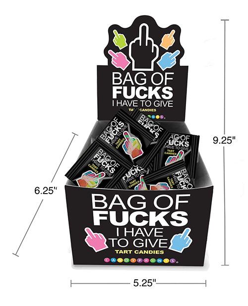 Fucks I Have To Give Tart Candies Display Pack Of 100 Mini Packs
