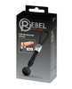 Cargue la imagen en el visor de la galería, Rebel Heavy Rope Cock Lasso w/Ball - Black
