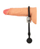 Cargue la imagen en el visor de la galería, Rebel Heavy Rope Cock Lasso w/Ball - Black
