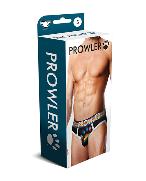 Prowler Oversized Paw Brief - Black/Multi SM