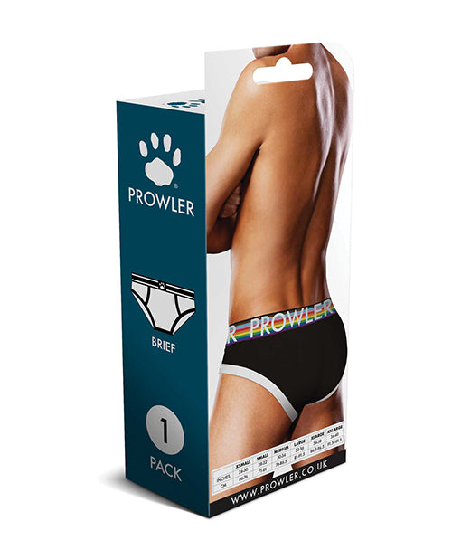 Prowler Oversized Paw Brief - Black/Multi SM
