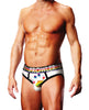 Load image into Gallery viewer, Prowler Oversized Paw Brief - White/Multi MD
