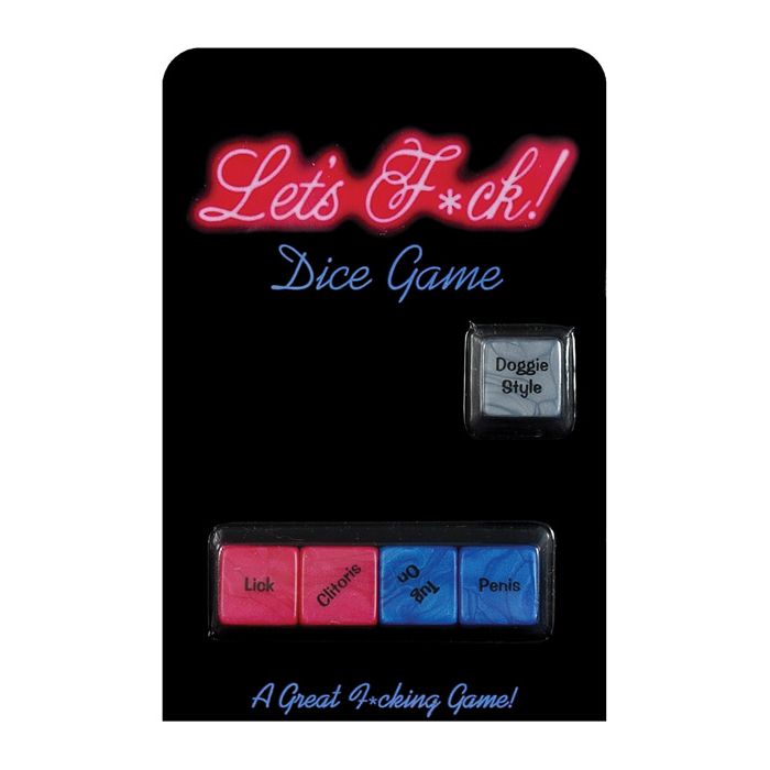 Dadi Let's Fuck Gioco per Feste per Adulti per Coppie e Amici