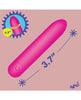 Carica l&#39;immagine nel visualizzatore Galleria, Bang Tapered Flexible Silicone Bullet Pink 3 Speeds 7 Vibration Patterns
