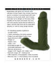 Load image into Gallery viewer, Gender X The Hunk Dual Anal Vibrator w/Remote Control - Green
