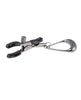 Lataa kuva gallerian katseluohjelmaan, Sportsheets Velvet Noir Tuggable Nipple Clamps - Black
