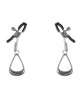 Lataa kuva gallerian katseluohjelmaan, Sportsheets Velvet Noir Tuggable Nipple Clamps - Black
