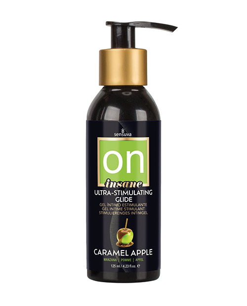 ON Insane Ultra Stimulating Glide - 4.23 oz Caramel Apple