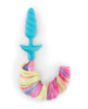 Załaduj obraz do przeglądarki galerii, b-Vibe Unicorn Tail Vibrating Butt Plug - Special Edition
