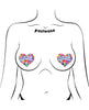 Carregar imagem no visualizador da Galeria, Pastease Tits Your Birthday! Heart - Multi-Color O/S
