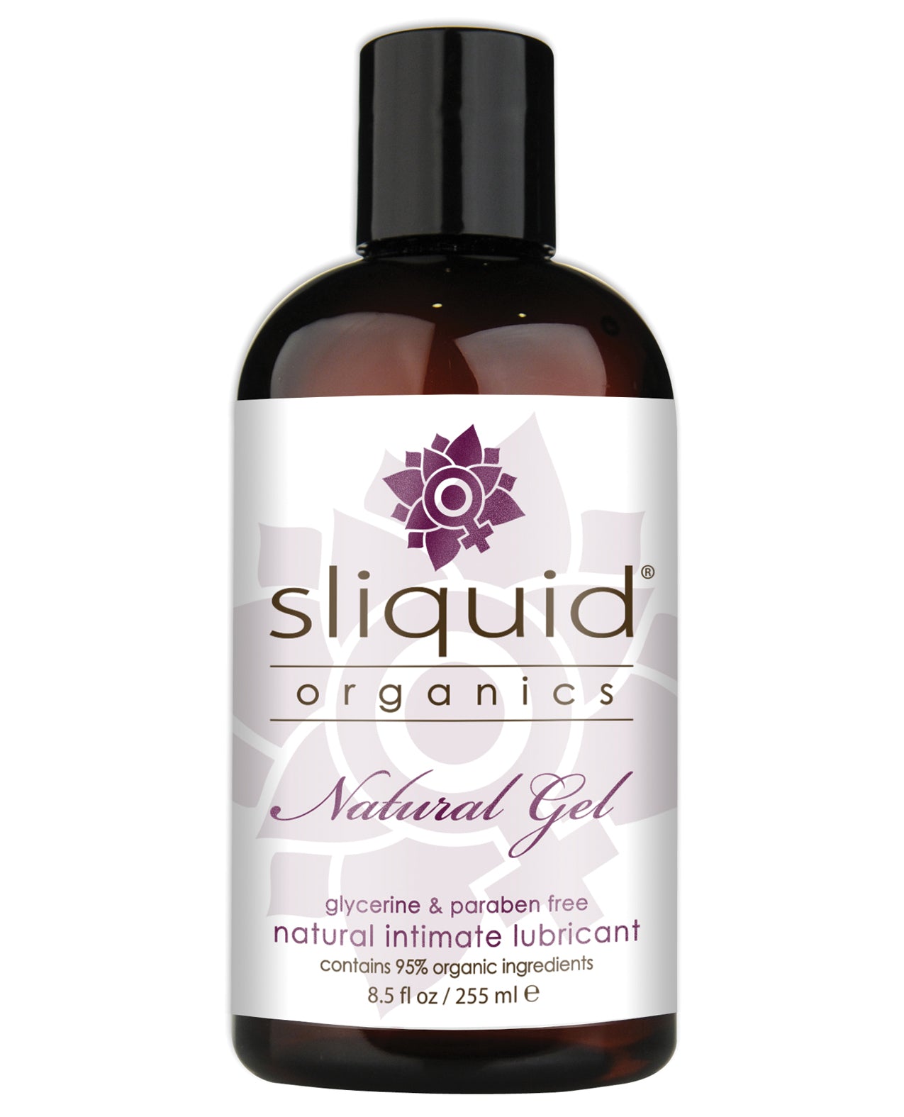 Sliquid Organics Natural Lubricating Gel 8.5 Oz Glycerin Free Paraben Free