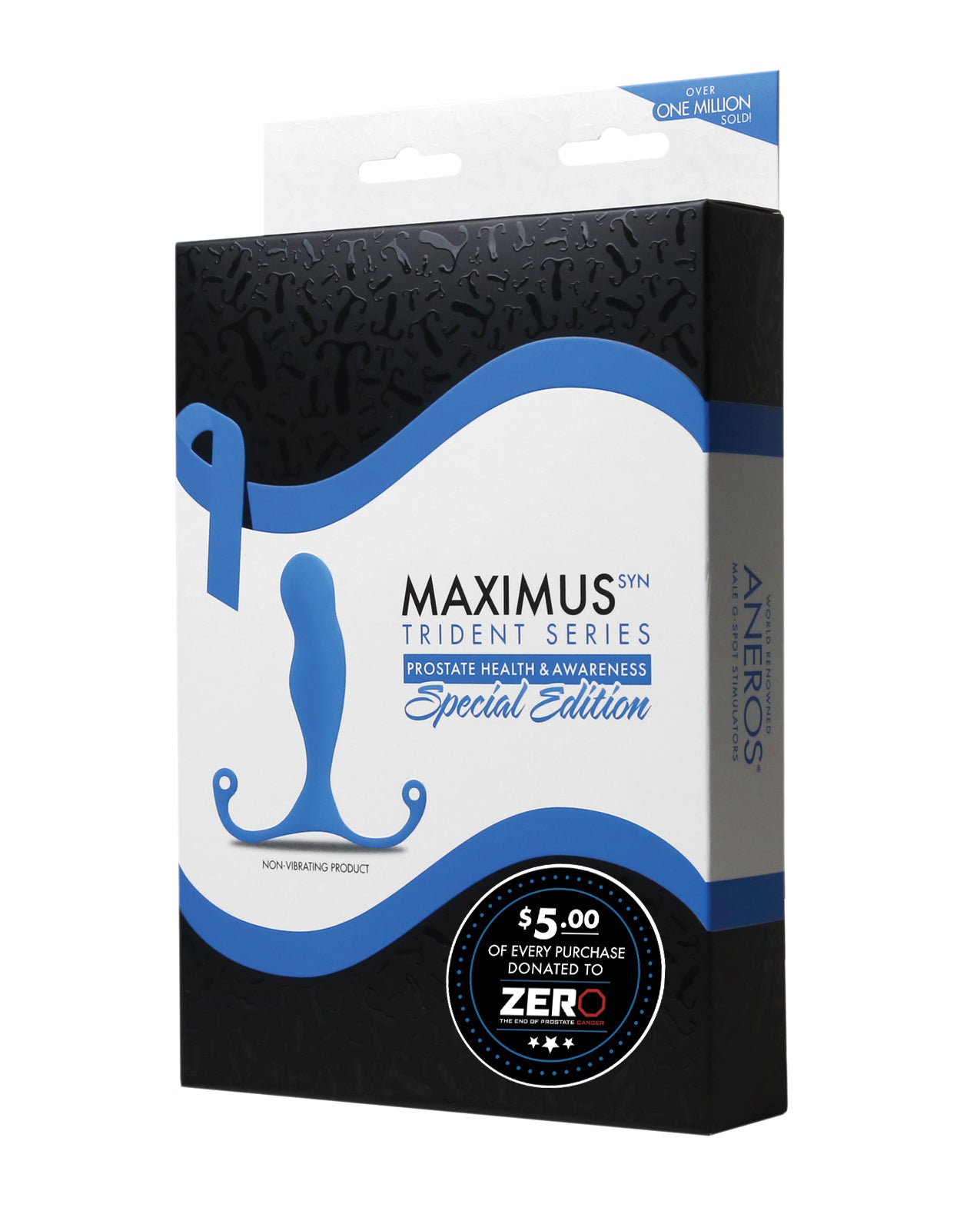 Aneros Maximus Syn Trident Special Edition Prostate Stimulator - Blue