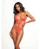 Charger l'image dans la visionneuse de la galerie, Nadia Lace &amp; Mesh Cutout Teddy - Grenadine Dark Orange XL
