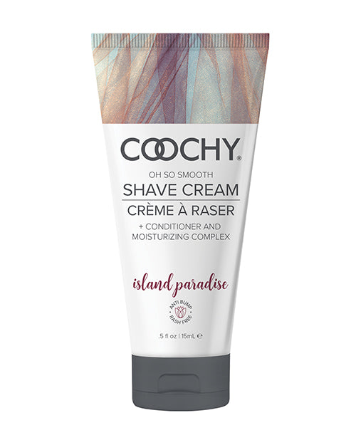 COOCHY Shave Cream - 0.5 oz Island Paradise