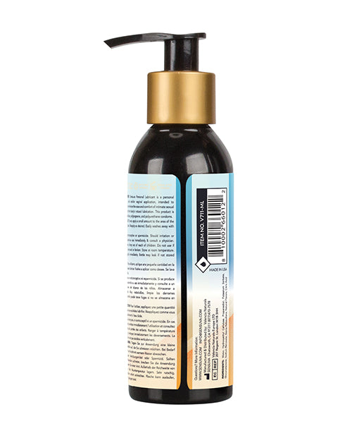 Senuva Natural Water Based Personal Lubricant - 4 oz Orange Creamsicle