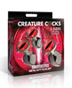 Cargue la imagen en el visor de la galería, Creature Cocks - Sinister Eyes Red Eye Metal Butt Plug Set
