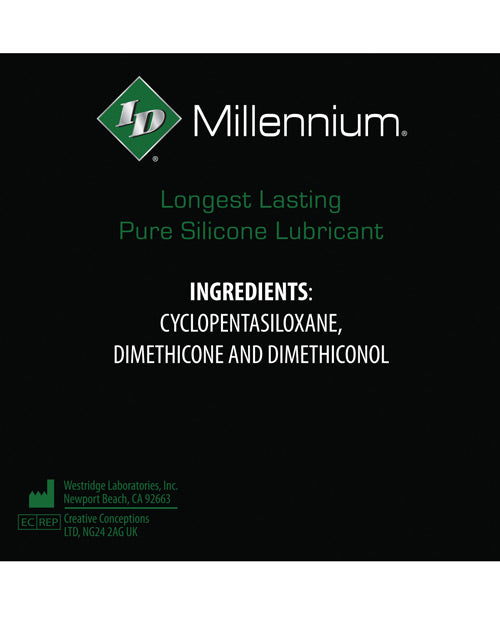 ID Millennium silikonbaserat glidmedel - flaska 2.2 oz