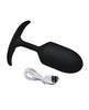 Încărcați imaginea în vizualizatorul Galerie, Heavy Hitters - Vibrating Weighted Silicone Anal Plug - Extra Large
