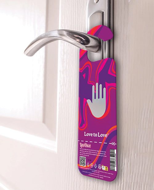Love to Love Let's Dice w/Door Hanger - Blue