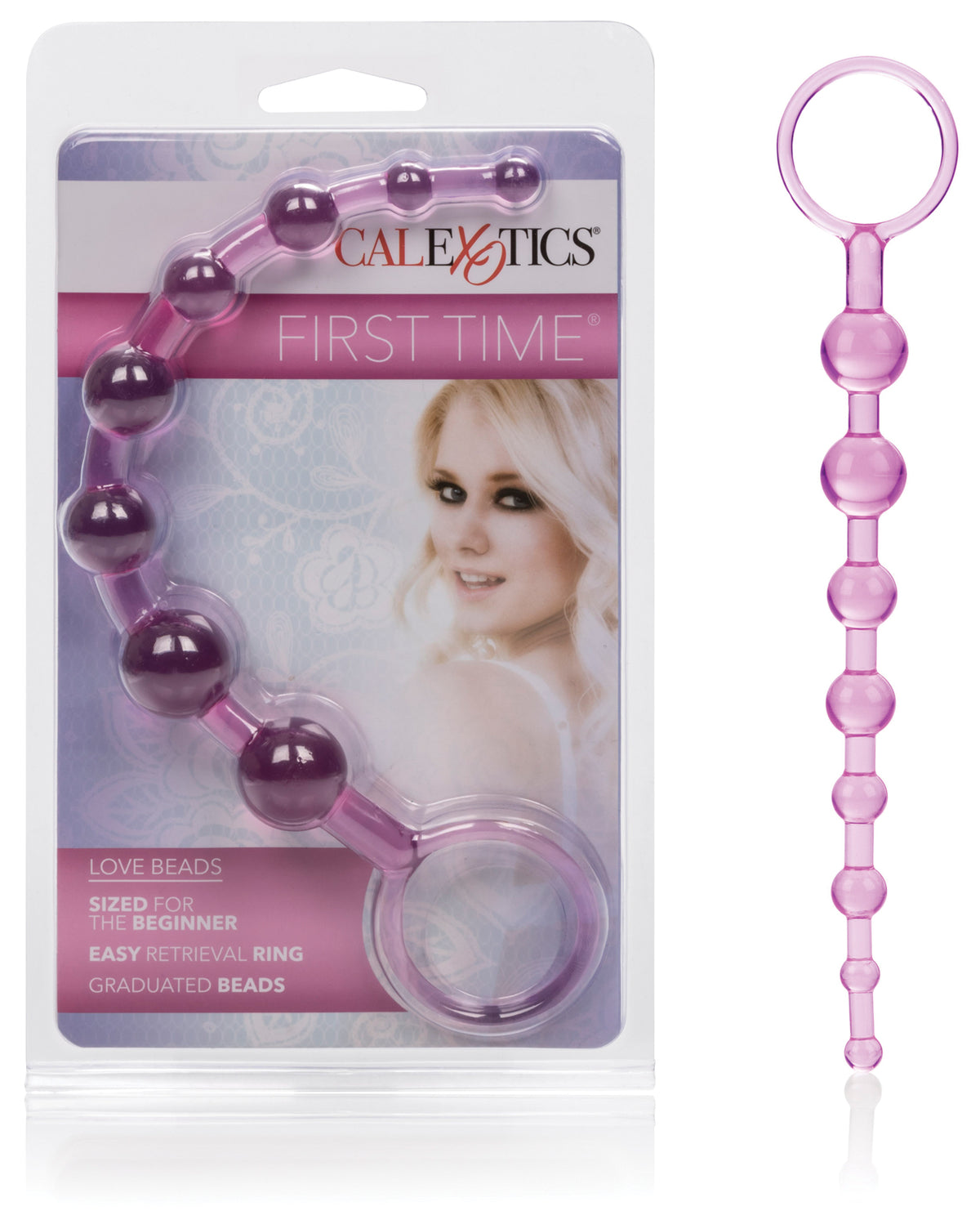 First Time Love Beads - różowe