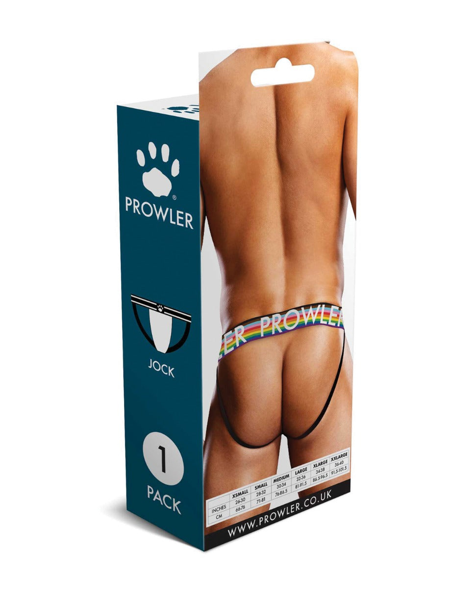 Prowler Oversized Paw Jock Strap - White/Multi SM