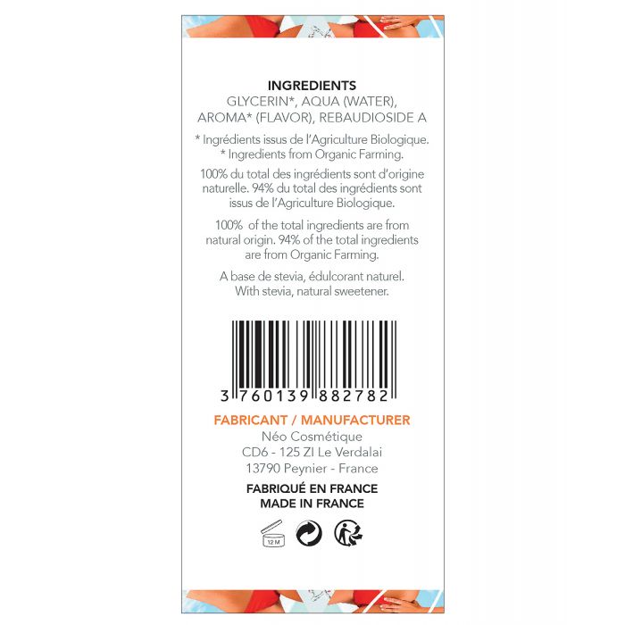 Indlæs billede i gallerifremviser, EXSENS fra Paris Økologisk Massageolie - 50 ml Hvid Fersken
