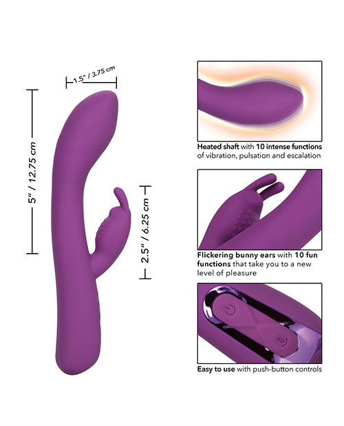 Jack Rabbit Elite Conejo Calefactor - Morado
