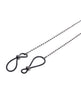 Cargue la imagen en el visor de la galería, Sex &amp; Mischief Ex's &amp; Oh's Body Jewelry w/Nipple Ties - Black
