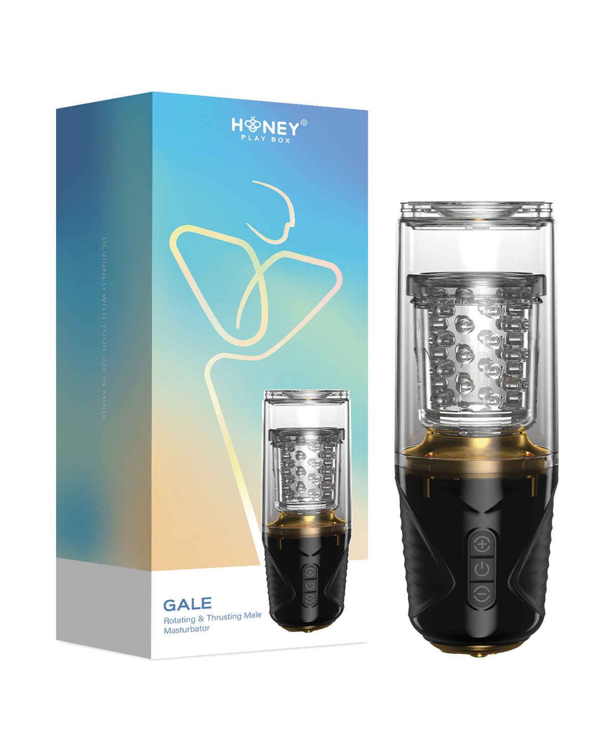 Gale Rotating Male Masturbator Auto Blow Job