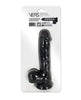 Load image into Gallery viewer, VERS Liquid Silicone Suction Dildo - Black
