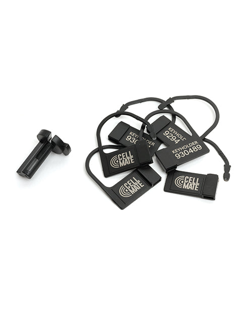Sport Fucker Cellmate FlexiSpike Chastity Cage Size 4 Black And Pink Shower Friendly Resin