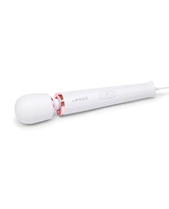 Le Wand Powerful Plug-In Vibrating Massager - White | Buy Online in the UK