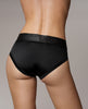 Carregar imagem no visualizador da Galeria, Shots Ouch Vibrating Strap On High-Cut Brief - Black XS/S
