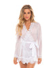 Load image into Gallery viewer, Provence Short Robe - White S/M
