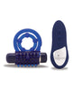 Ladda bilden i Galleri Viewer, Nu Sensuelle Endure Ultra Flex Remote Control Rechargeable Bullet Ring - Blue
