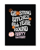 Cargue la imagen en el visor de la galería, Halloween Ghosting Birthday Greeting Card w/Sticker
