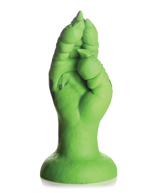 Creature Cocks Raptor Claw Fisting Silicone Dildo - Green