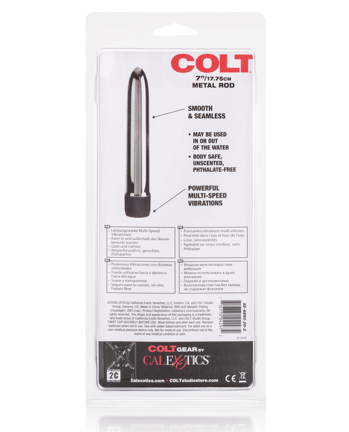 COLT 7" Metal - Plata