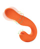 Ladda bilden i Galleri Viewer, Joi Pro Rotating Head G-Spot Vibrator &amp; Clit Licker w/Remote - Orange
