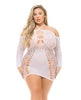 Load image into Gallery viewer, Pink Lipstick Animal Inside Dress White QN

