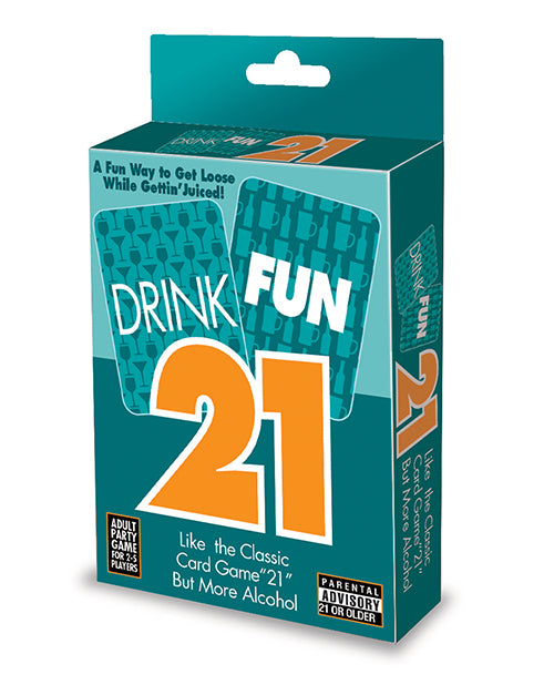 Drink Fun 21 Card Game With Extra Aces And Challenges