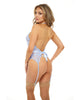 Carica l'immagine nel visualizzatore Galleria, Maddy Soft Cup Lace Merrywidow w/Thong Brunnera Blue XL
