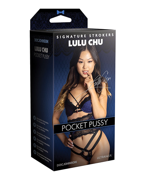 Lulu Chu Signature ULTRASKYN Pocket Stroker Molded Directly From Lulu Chu