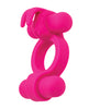 Carica l'immagine nel visualizzatore Galleria, Couple's Enhancer Silicone Rechargeable Rockin' Rabbit Enhancer - Fuchsia

