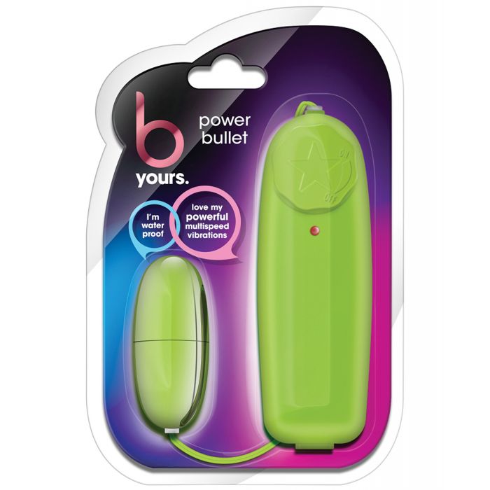 Blush B Yours Power Bullet Lime Vibrator Clitoral Stimulation And Couples Play