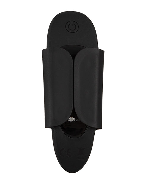 GoGasm Panty Vibrator Black Magnetic Wings For Secure Thong Fit