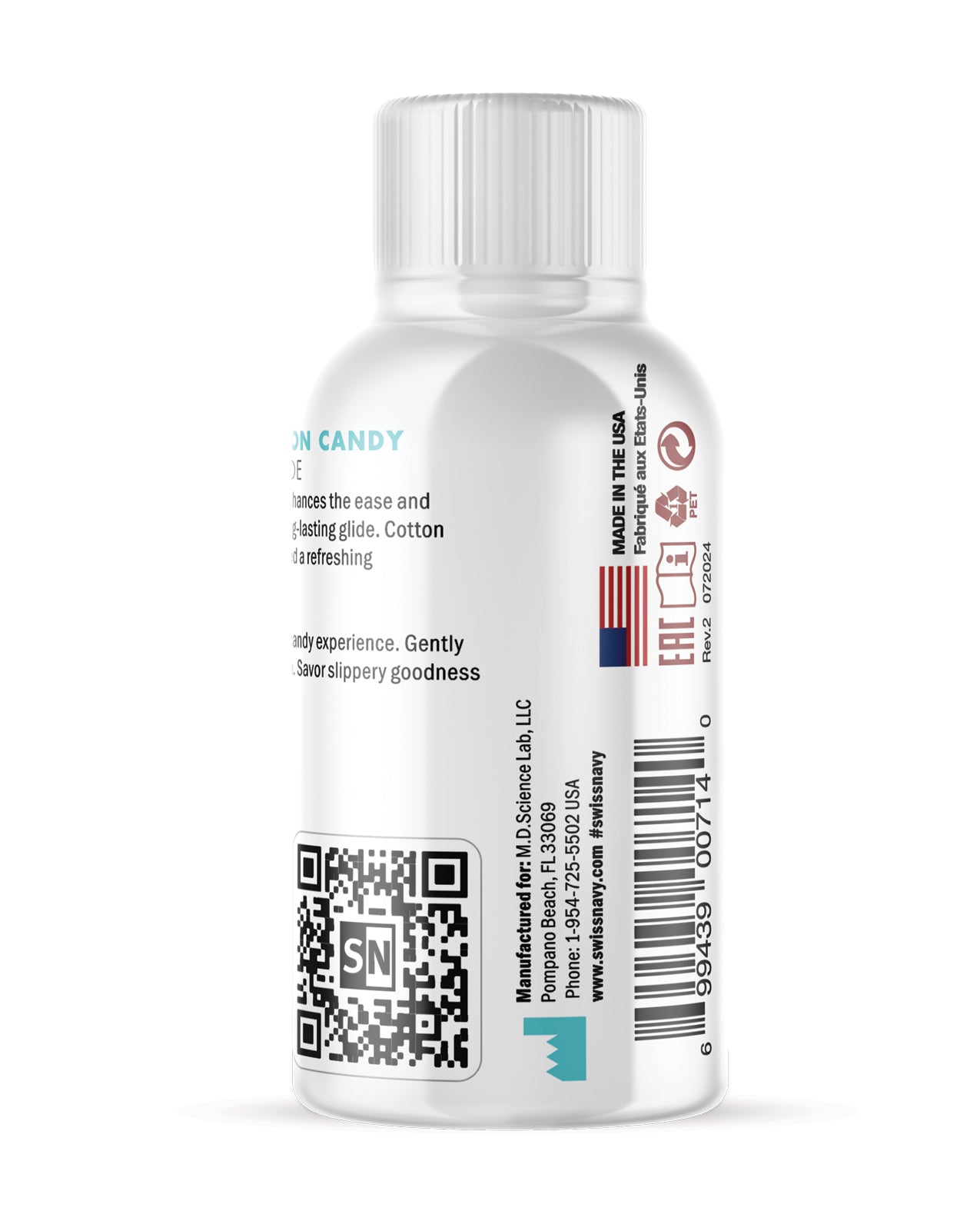 Swiss Navy 4 in 1 Playful Flavors Cotton Candy - 1 oz